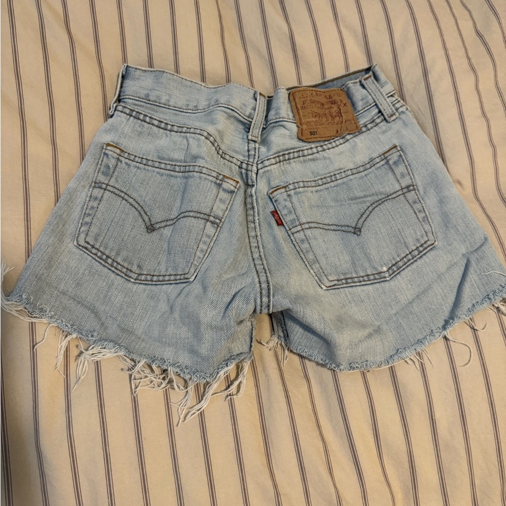 Levi's Women's Light Wash Jean Shorts